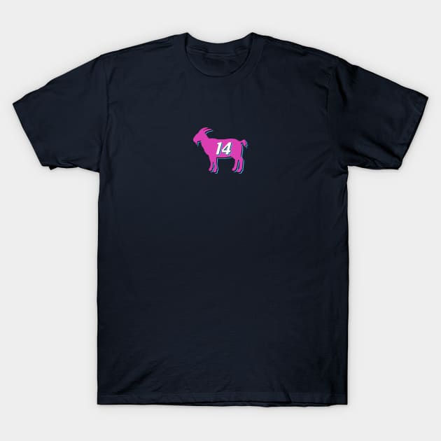 Tyler Herro Miami Goat Qiangy T-Shirt by qiangdade